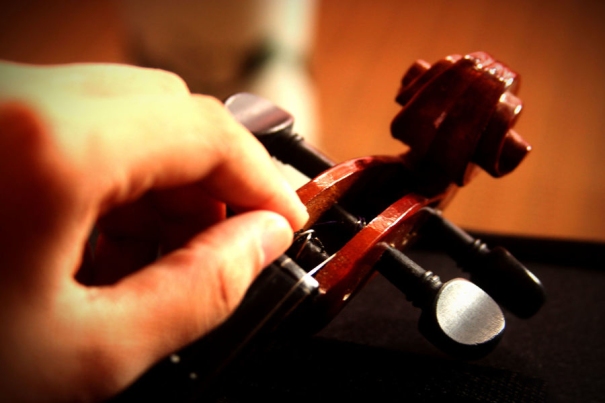 Como colocar um cavalete em um Violino – de Instrumentos Musicais HPGmusical.com
